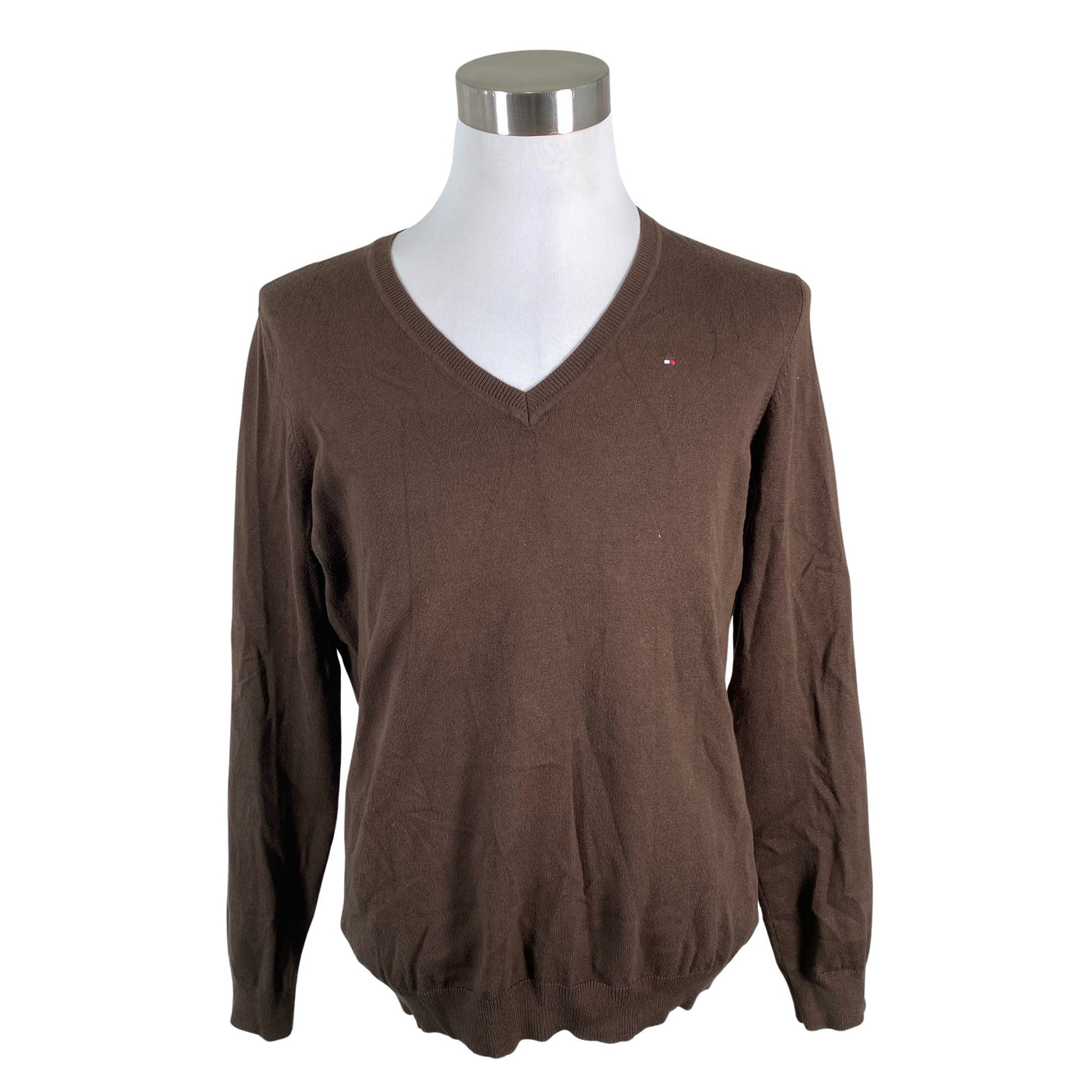 Miesten Tommy Hilfiger - Neulepaita, koko XL - Ruskea (1)
