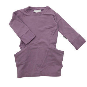 Tyttöjen Gugguu - Collegemekko, koko 74 - 80 - Violetti (1)