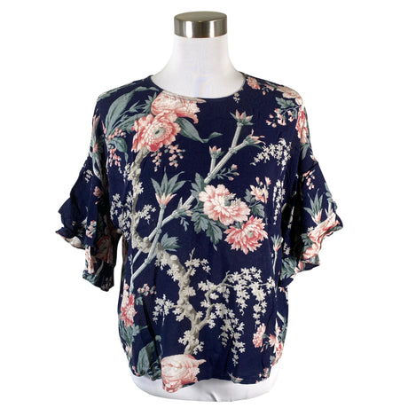 Naisten Warehouse - Lyhythihainen pusero, koko 38 - Sininen ()