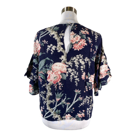 Naisten Warehouse - Lyhythihainen pusero, koko 38 - Sininen (2)