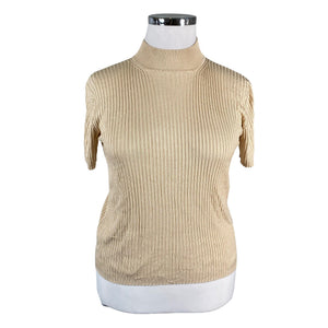 Naisten Stockmann Silk - Neuletakki, koko 42 - Beige (1)