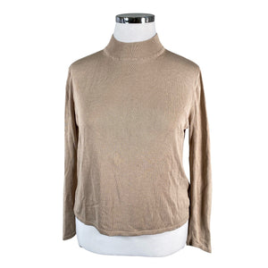 Naisten August Silk - Neulepaita, koko 42 - Beige (1)