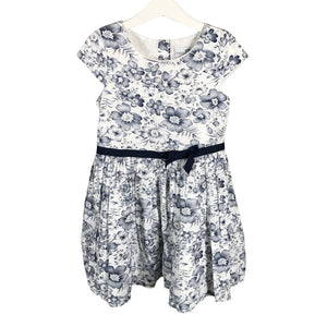 Tyttöjen Happy Girls - Kangasmekko, koko 116 - 122 - Valkoinen (1)