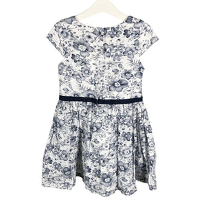 Tyttöjen Happy Girls - Kangasmekko, koko 116 - 122 - Valkoinen (2)