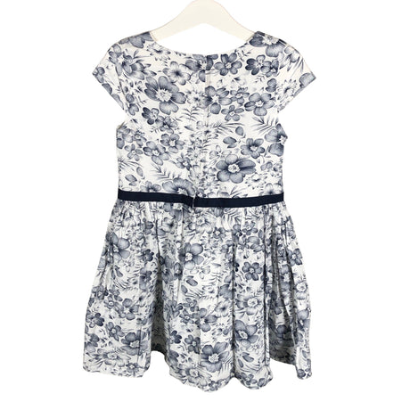 Tyttöjen Happy Girls - Kangasmekko, koko 116 - 122 - Valkoinen (2)