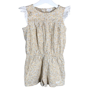 Tyttöjen Newbie - Kangasmekko, koko 122 - 128 - Beige (1)