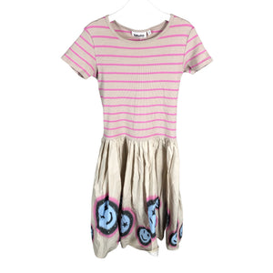 Tyttöjen Molo Kids - Kangasmekko, koko 146 - 152 - Ruskea (1)