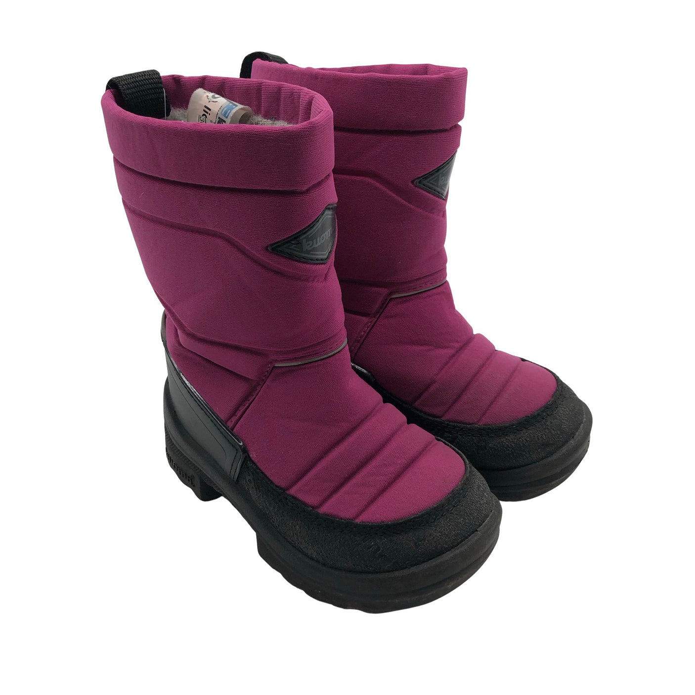 Unisex Kuoma - Talvikengät, koko 26 - Pinkki (2)