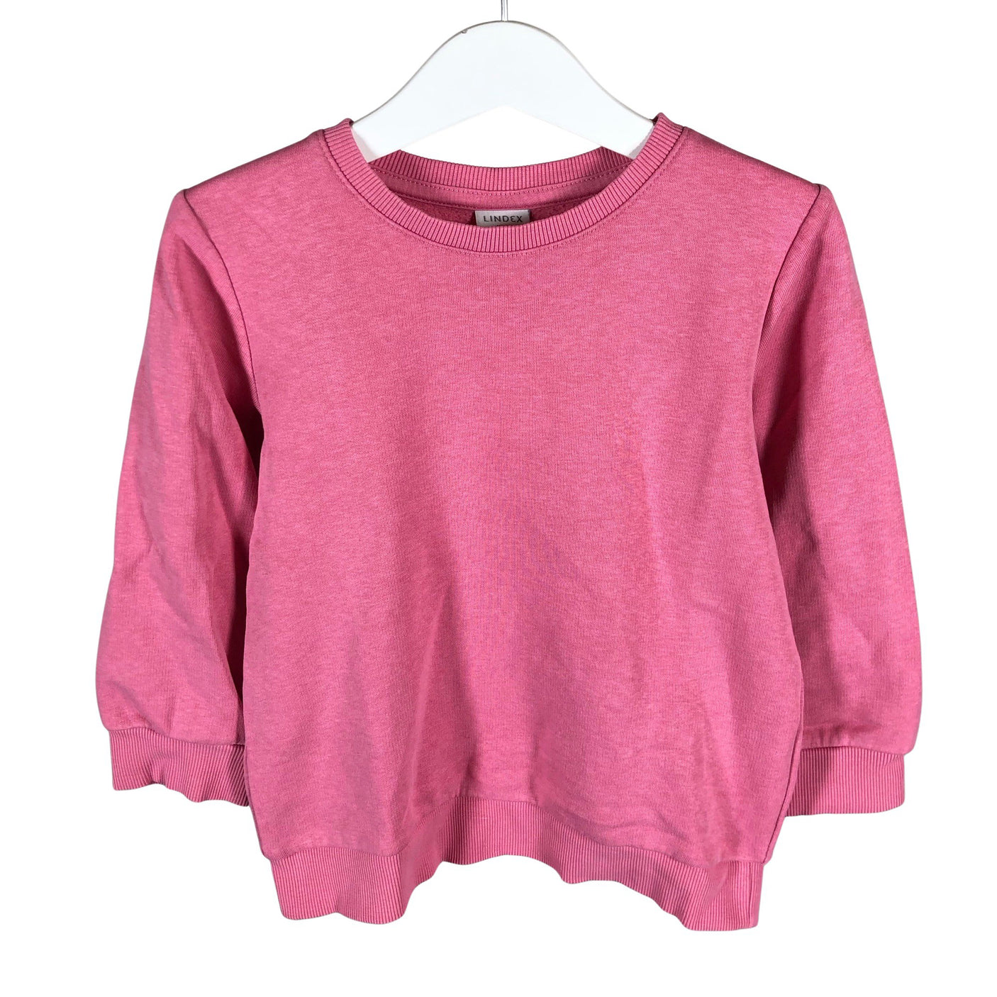 Tyttöjen Lindex - Collegepaita, koko 98 - 104 - Pinkki (1)