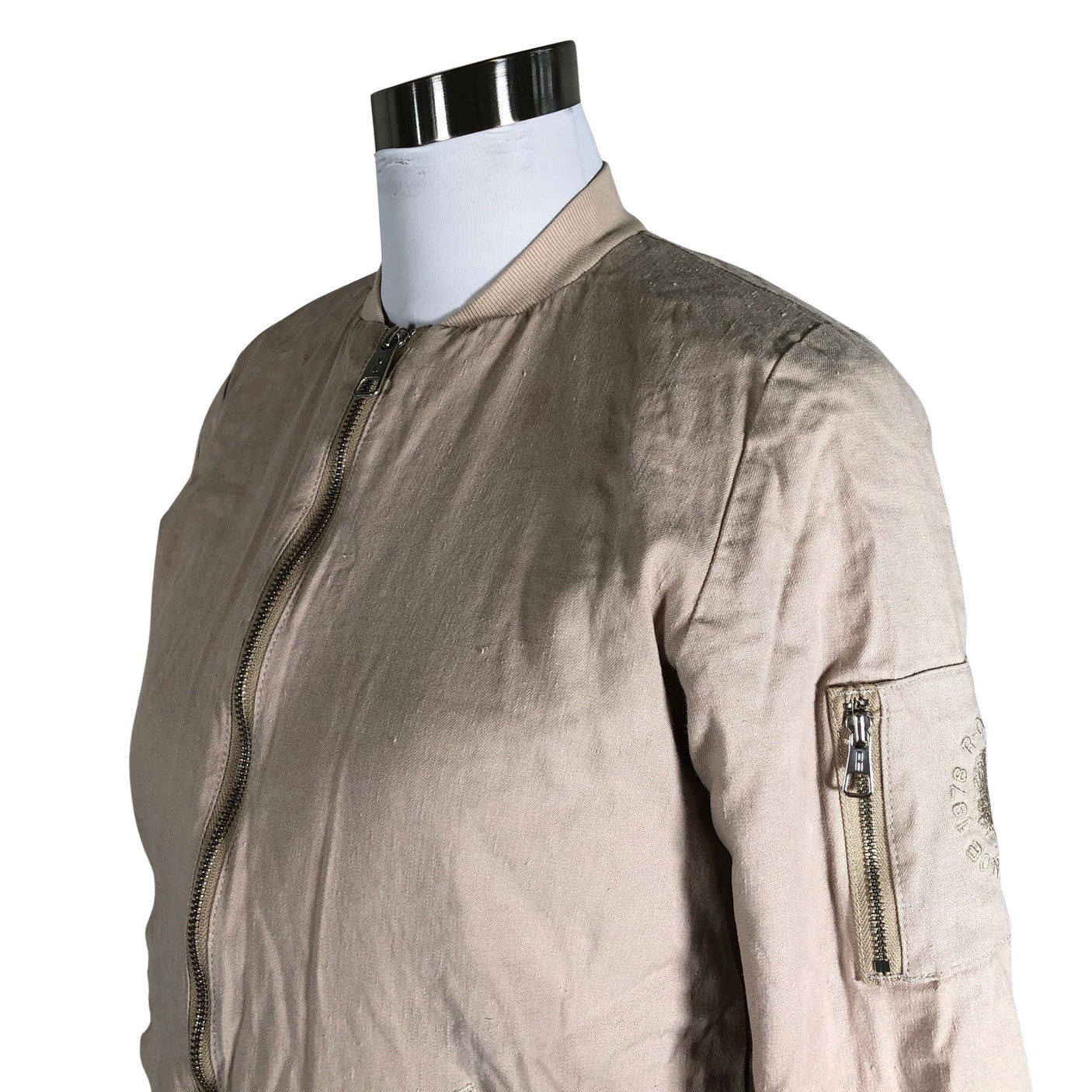 Naisten R-collection - Toppatakki, koko 34 - Beige (3)