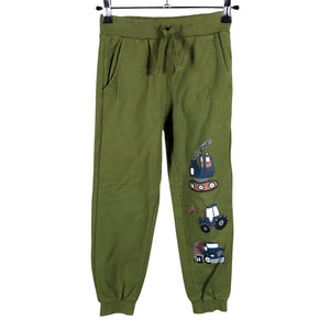 Unisex Lindex - Collegehousut, koko 122 - 128 - Vihreä (1)