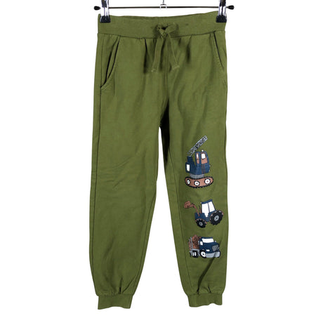 Unisex Lindex - Collegehousut, koko 122 - 128 - Vihreä ()