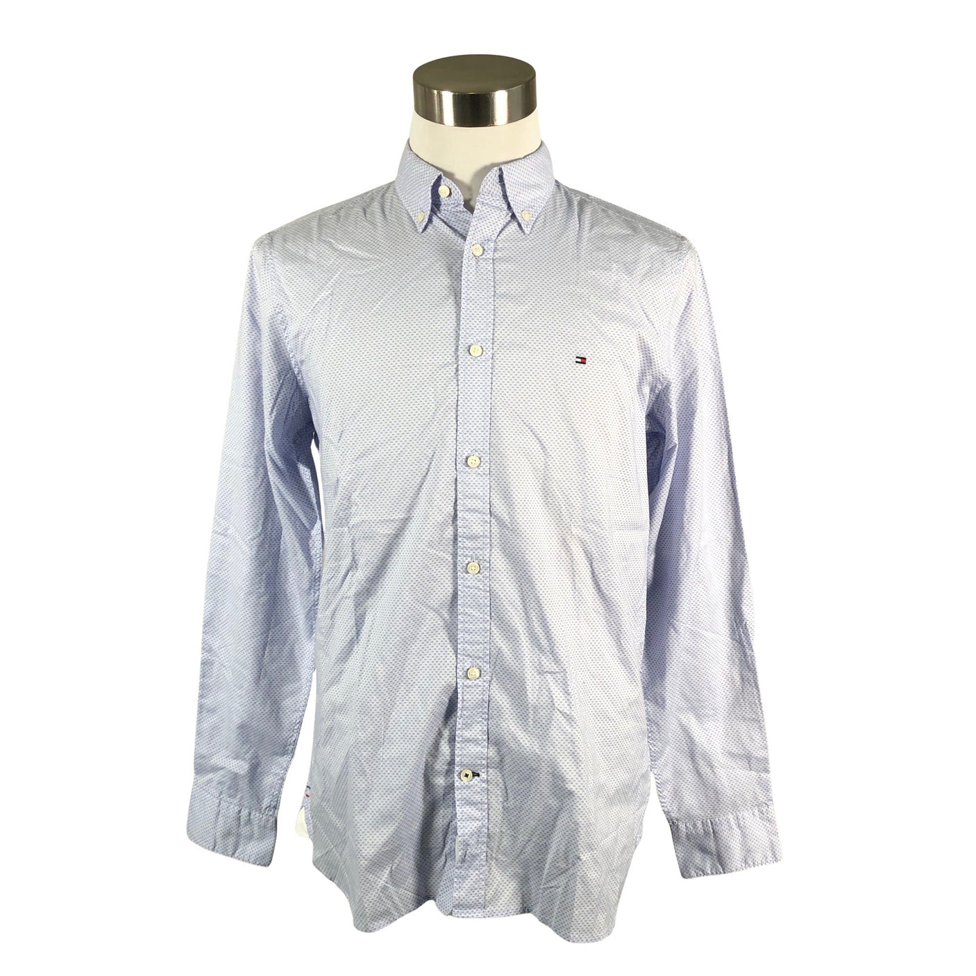 Miesten Tommy Hilfiger - Kauluspaita, koko L - Vaaleansininen (1)