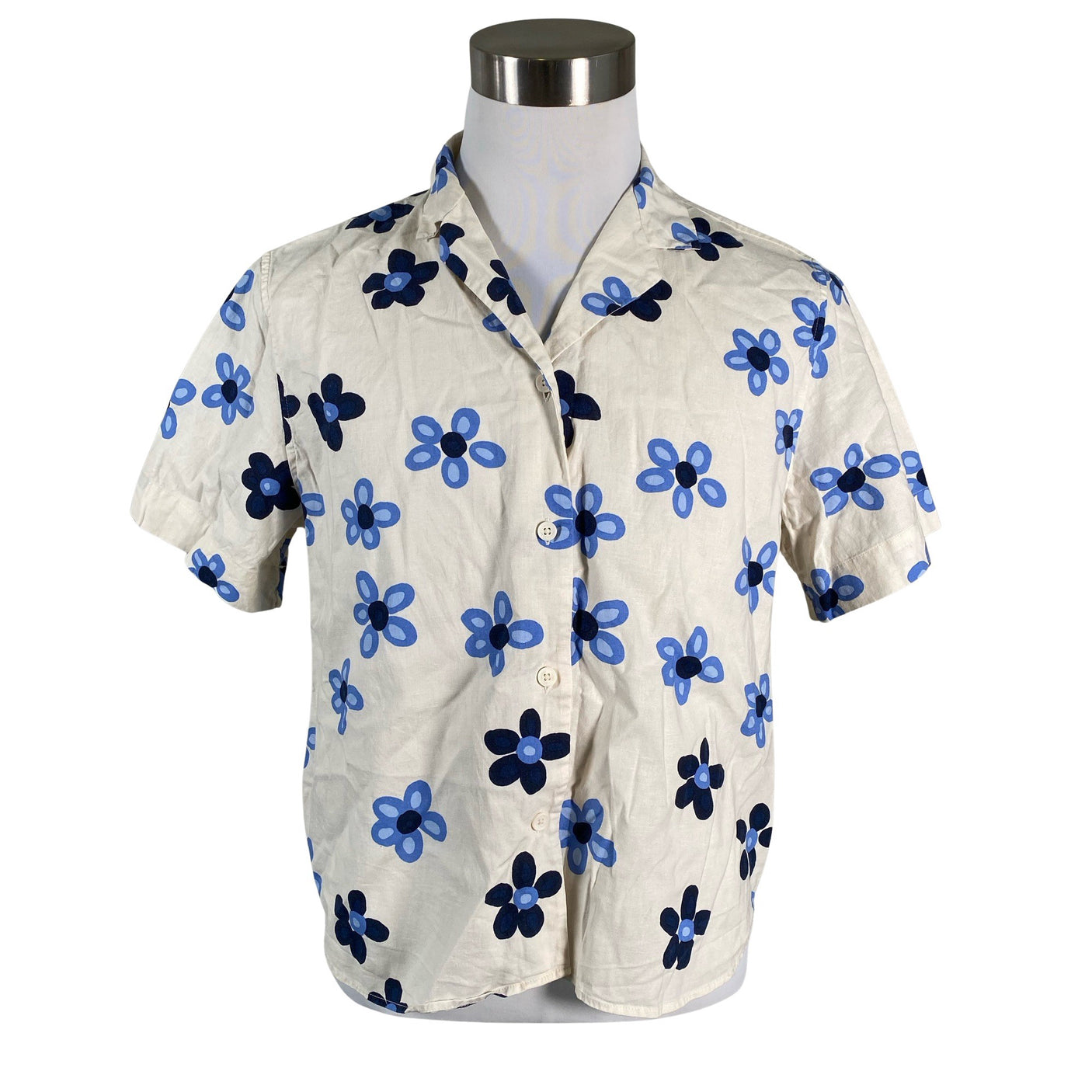 Miesten Uniqlo - Kauluspaita, koko M - Sininen (1)