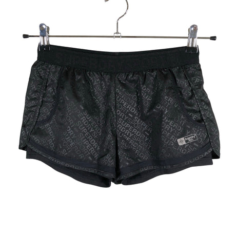 Naisten Superdry - Urheilushortsit, koko 34 - Musta ()