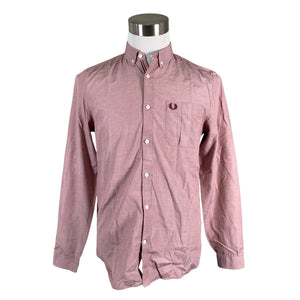 Miesten Fred Perry - Kauluspaita, koko M - Viininpunainen (1)