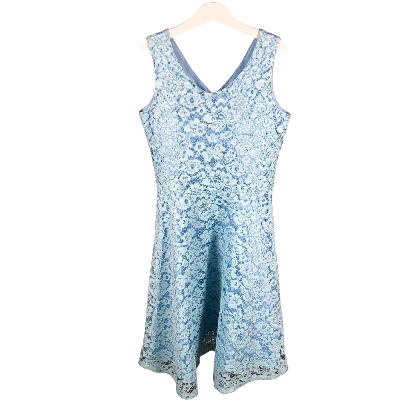 Tyttöjen Mignelin - Juhlamekko, koko 140 - 146 - Vaaleansininen (1)