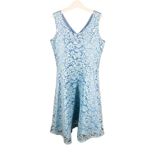 Tyttöjen Mignelin - Juhlamekko, koko 140 - 146 - Vaaleansininen (1)