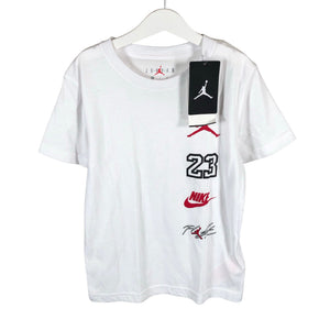 Unisex Jordan (Nike) - T-paita, koko 128 - 134 - Valkoinen (1)