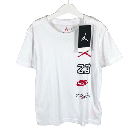 Unisex Jordan (Nike) - T-paita, koko 128 - 134 - Valkoinen ()