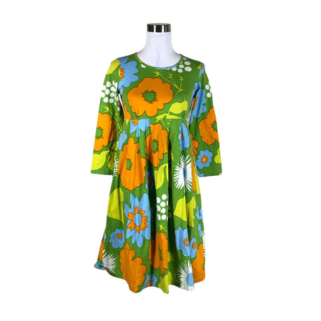 Naisten Marimekko - Trikoomekko, koko 38 - Vihreä ()