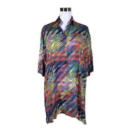 Naisten Aino - Sifonkitunika, koko 36 - Punainen ()