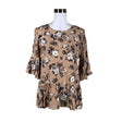 Naisten Andiata - Lyhythihainen pusero, koko 36 - Beige ()