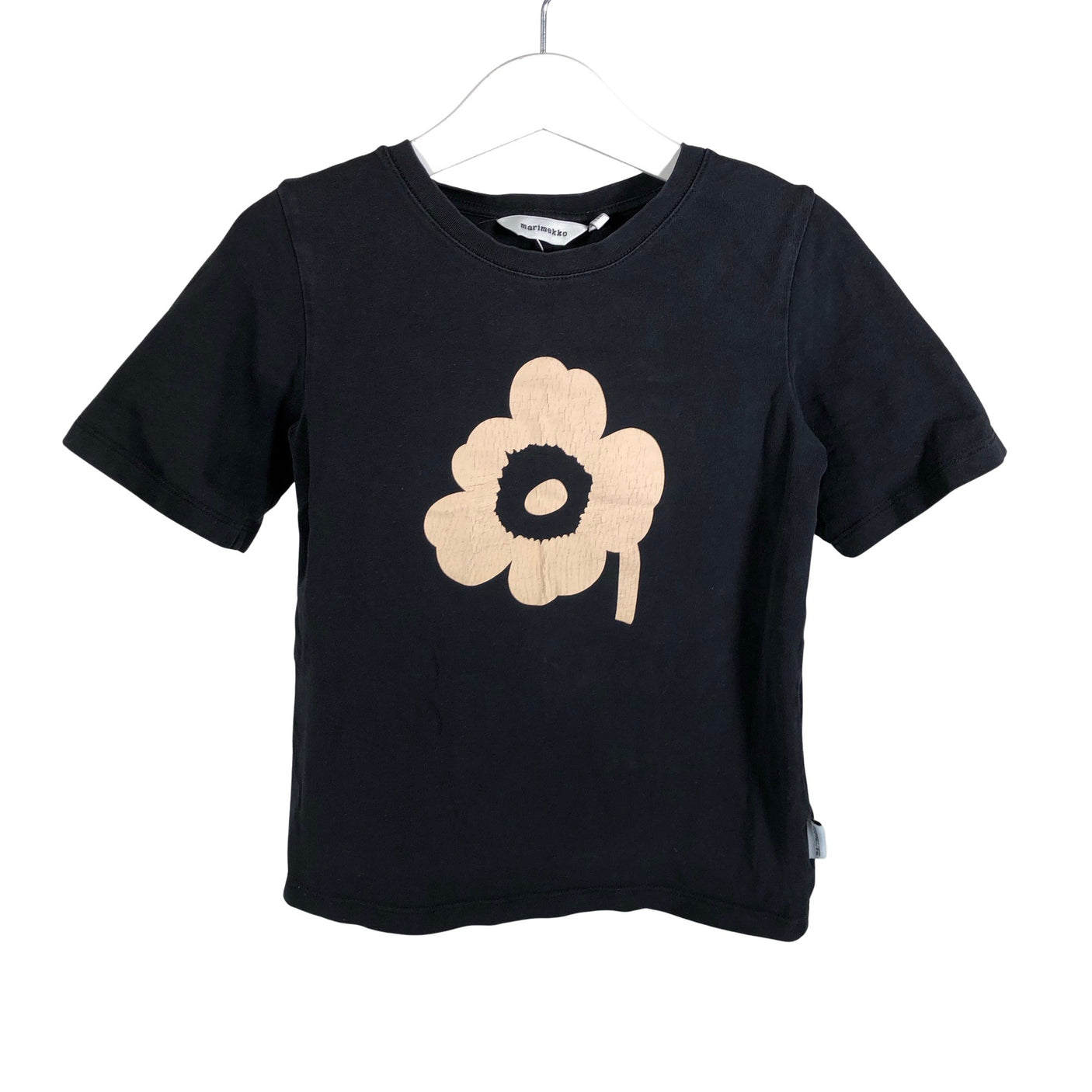 Unisex Marimekko - T-paita, koko 104 - 110 - Musta (1)