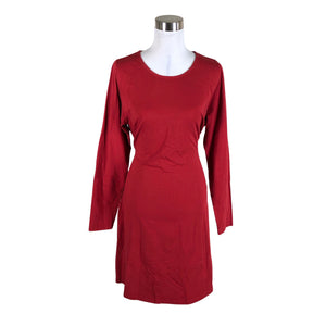 Naisten Kaiko - Trikoomekko, koko 40 - Viininpunainen (1)