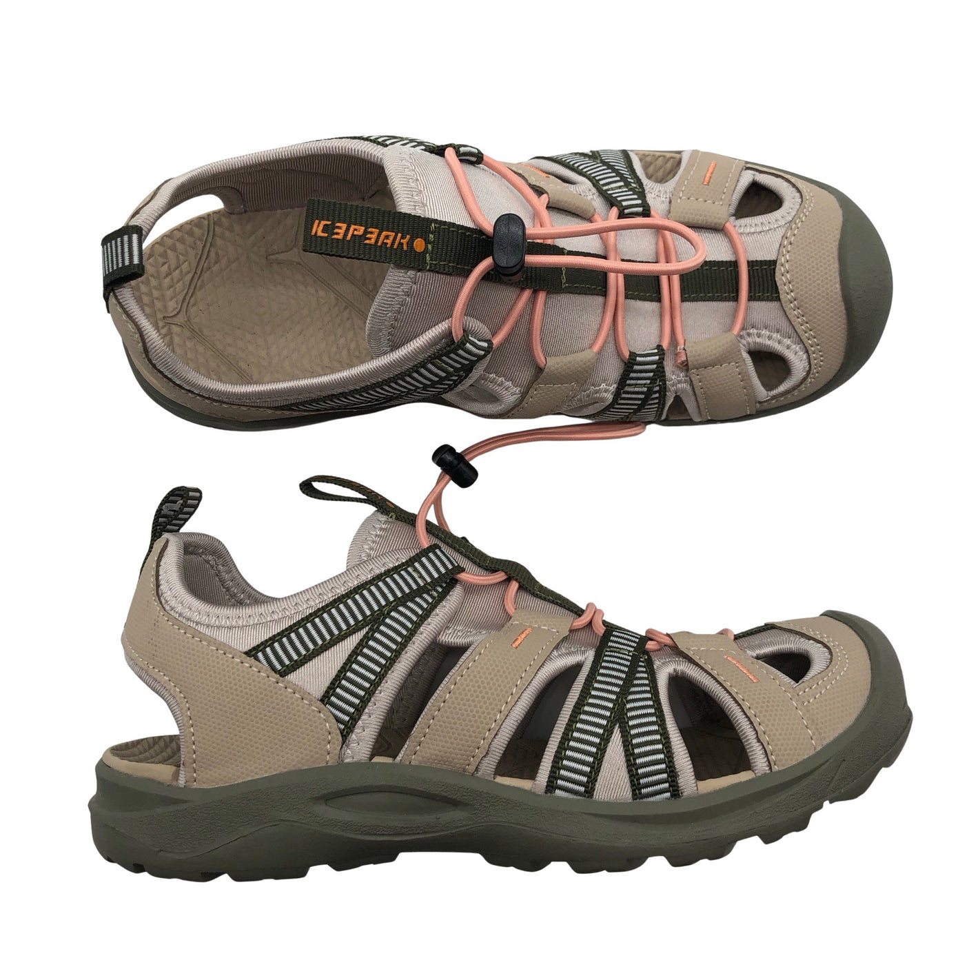 Naisten Icepeak - Sandaalit, koko 37 - Beige (1)