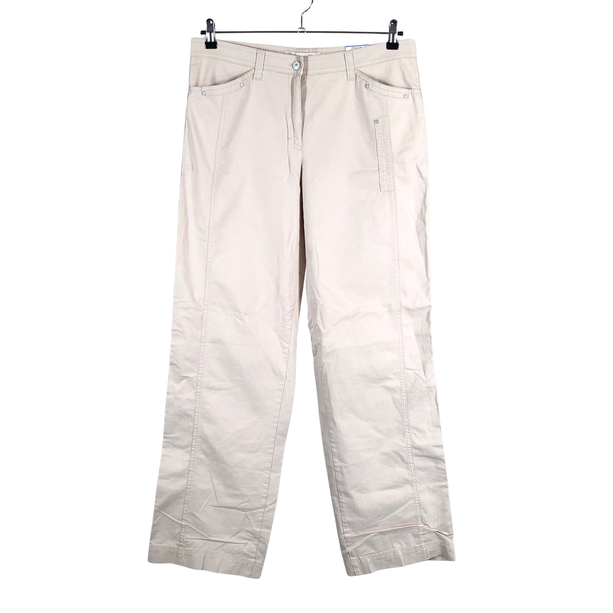 Naisten Brax - Kangashousut, koko 42 - Beige (1)