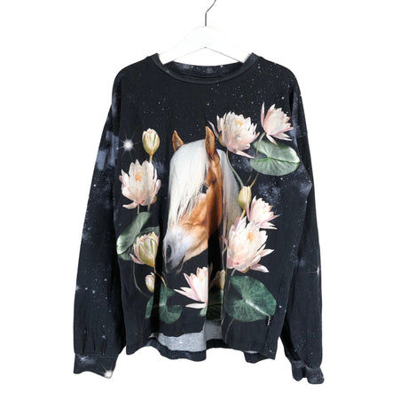 Tyttöjen Molo Kids - Trikoopaita, koko 146 - 152 - Harmaa ()