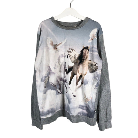 Unisex Molo Kids - Trikoopaita, koko 146 - 152 - Harmaa ()