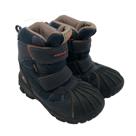 Unisex Viking - Talvikengät, koko 27 - Sininen (2)