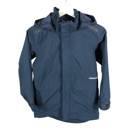 Unisex Didriksons - Välikausitakki, koko 134 - 140 - Sininen ()