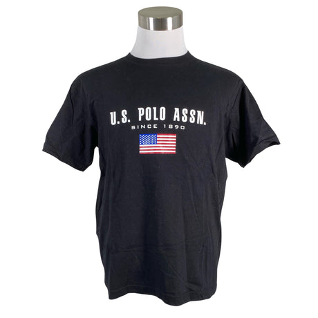 Miesten U.S. Polo Assn. - T-paita, koko L - Musta ()