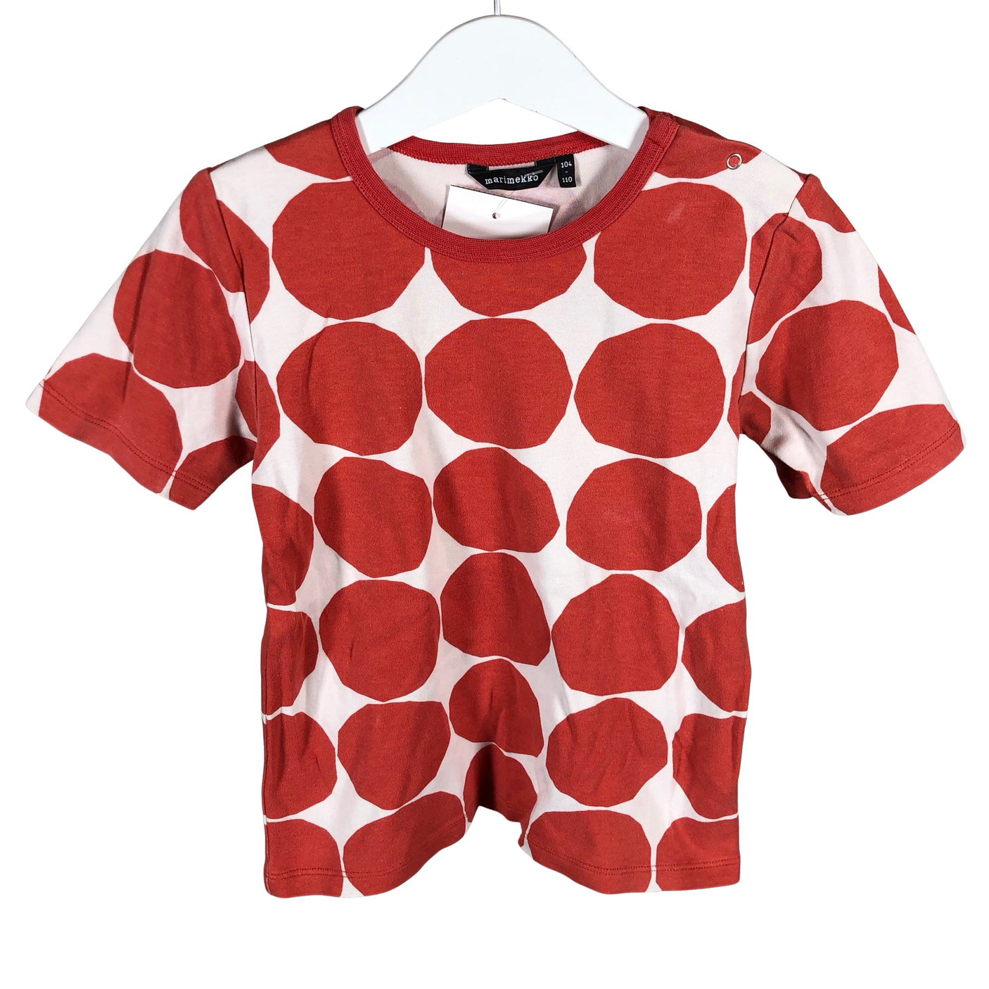 Unisex Marimekko - T-paita, koko 104 - 110 - Valkoinen (1)