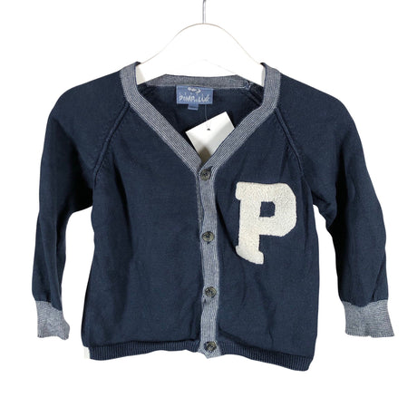 Unisex POMPdeLUX - Neuletakki, koko 80 - 86 - Sininen ()