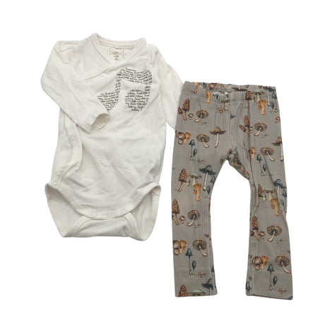Unisex Name It - Kietaisubody, koko 68 - 74 - Valkoinen ()