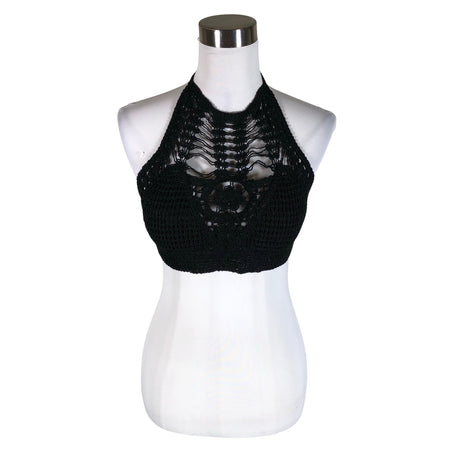 Naisten Handmade - Toppi, koko 36 - Musta ()