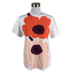 Naisten Marimekko - T-paita, koko 36 - Valkoinen (1)
