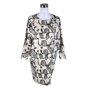 Naisten Metsola - Trikoomekko, koko 38 - Beige (1)