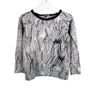 Unisex Papu - Trikoopaita, koko 110 - 116 - Valkoinen (1)