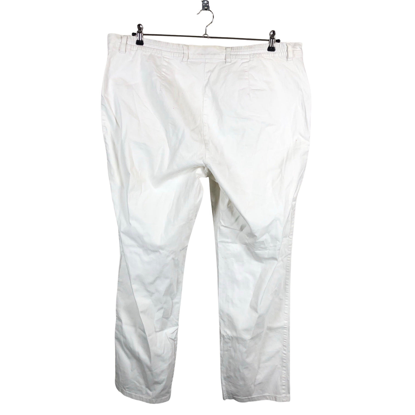 Naisten Ulla Popken - Kangashousut, koko 54 - Valkoinen (2)