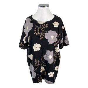 Naisten Marimekko - T-paita, koko 44 - Musta (1)