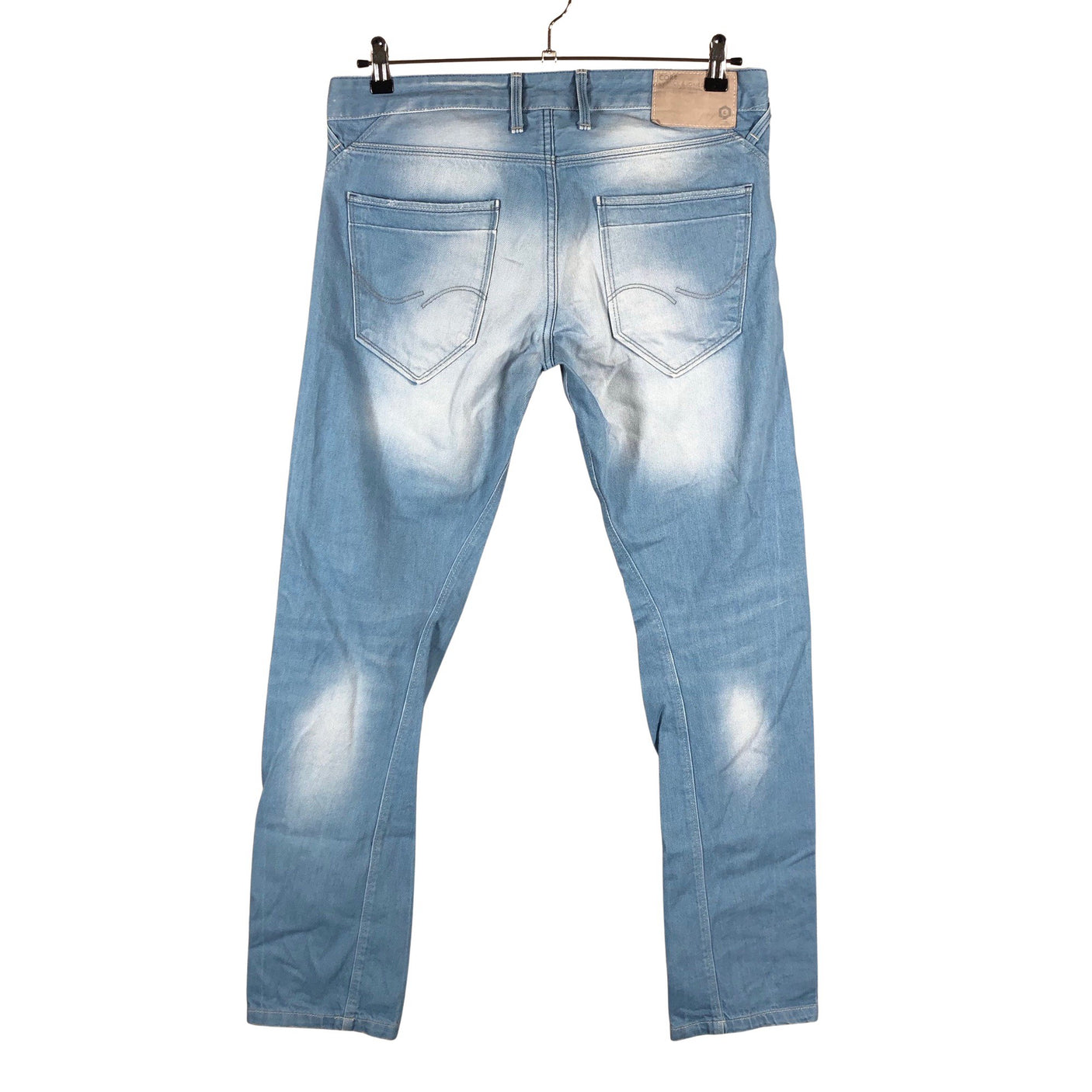 Miesten Jack & Jones - Farkut, koko W34 - Vaaleansininen (2)