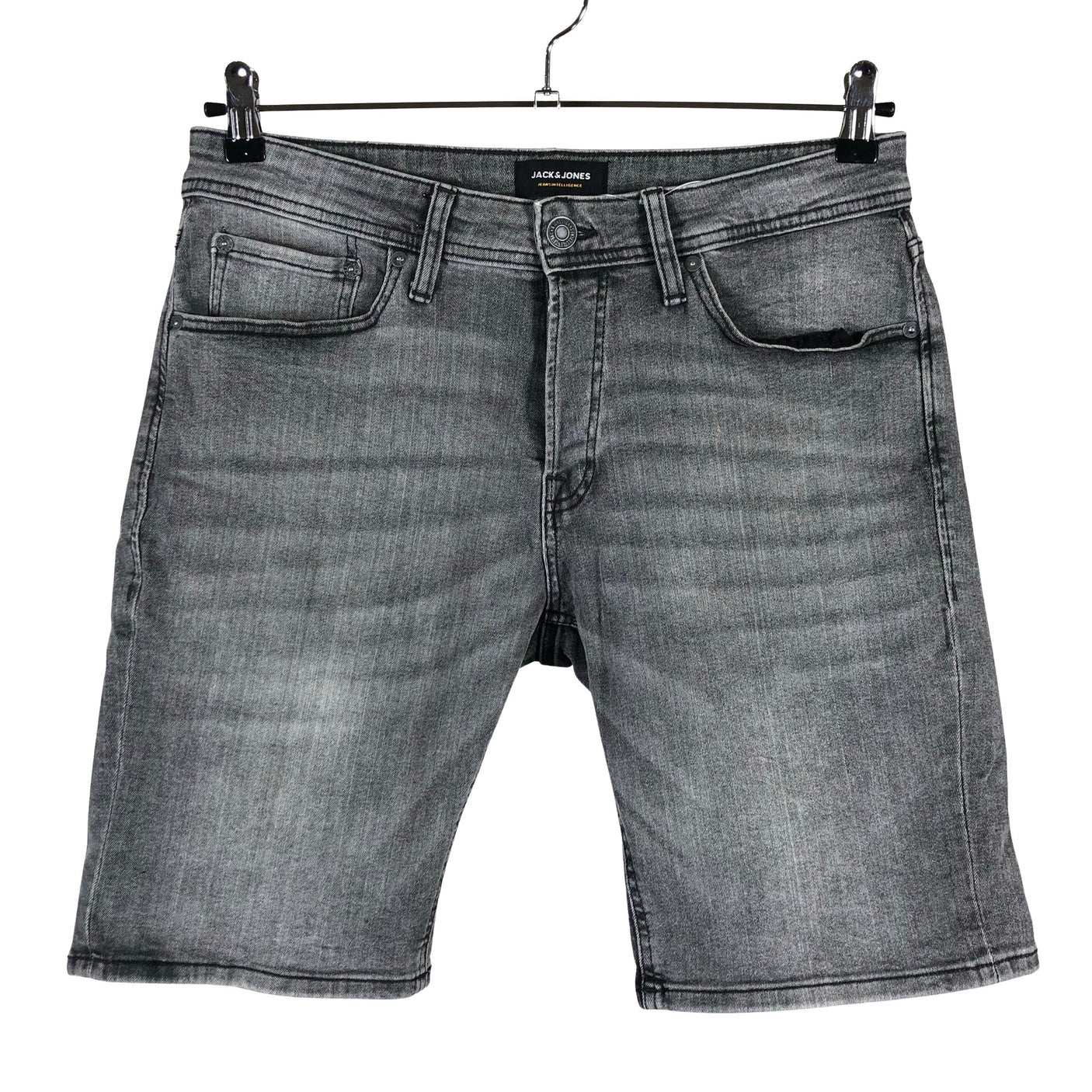 Miesten Jack & Jones - Farkkushortsit, koko M - Harmaa (1)
