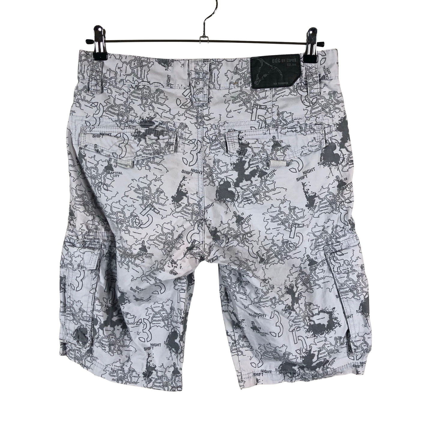 Miesten Esprit - Shortsit, koko XL - Harmaa (2)