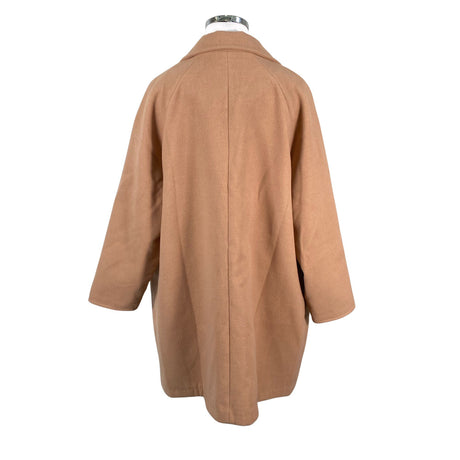 Naisten Ulla Popken - Villakangastakki, koko 50 - Ruskea (2)