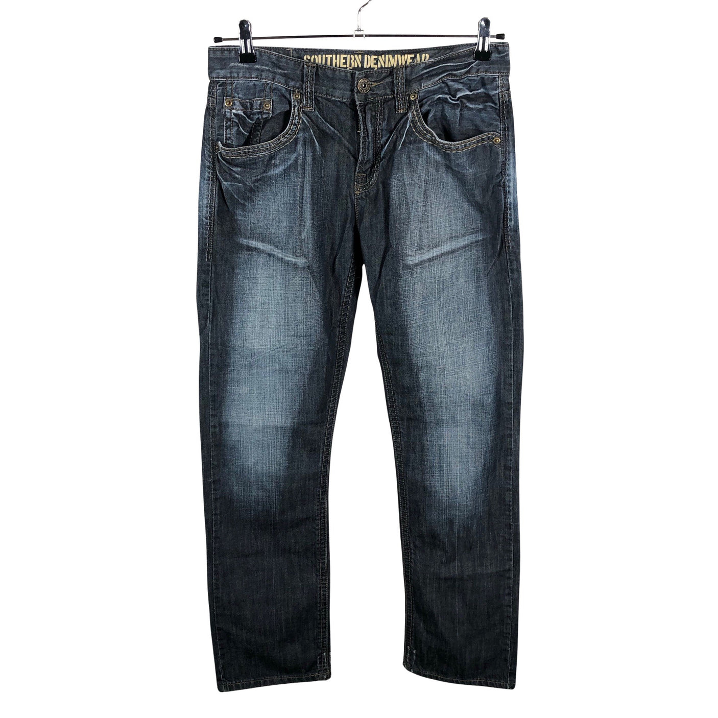Miesten Southern Denim - Farkut, koko W32 - Sininen (1)